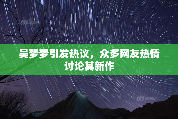 吴梦梦引发热议，众多网友热情讨论其新作