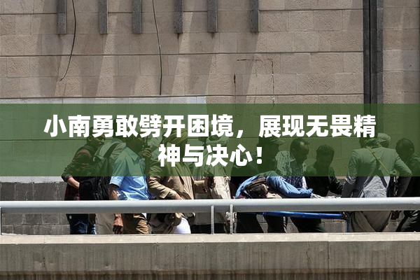 小南勇敢劈开困境，展现无畏精神与决心！