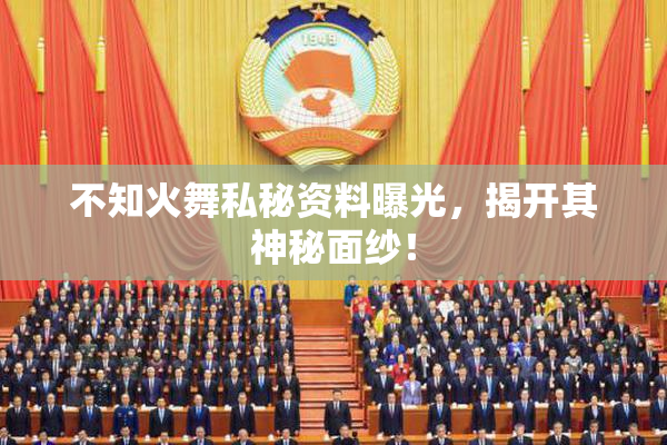 不知火舞私秘资料曝光，揭开其神秘面纱！