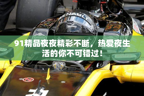 91精品夜夜精彩不断，热爱夜生活的你不可错过！