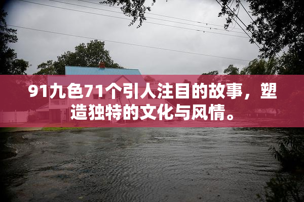 91九色71个引人注目的故事，塑造独特的文化与风情。