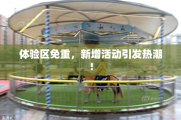 体验区免重，新增活动引发热潮！