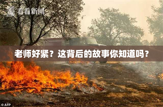 老师好紧？这背后的故事你知道吗？