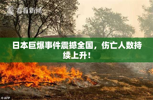 日本巨爆事件震撼全国，伤亡人数持续上升！