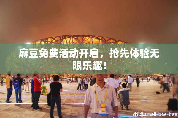 麻豆免费活动开启，抢先体验无限乐趣！