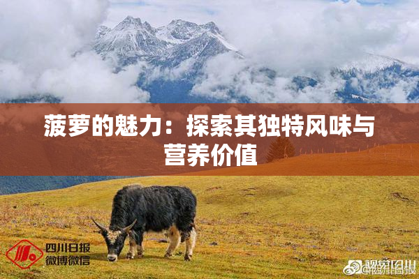 菠萝的魅力：探索其独特风味与营养价值