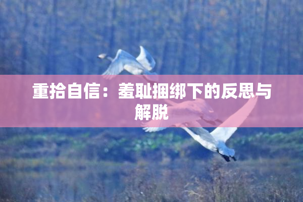 重拾自信：羞耻捆绑下的反思与解脱