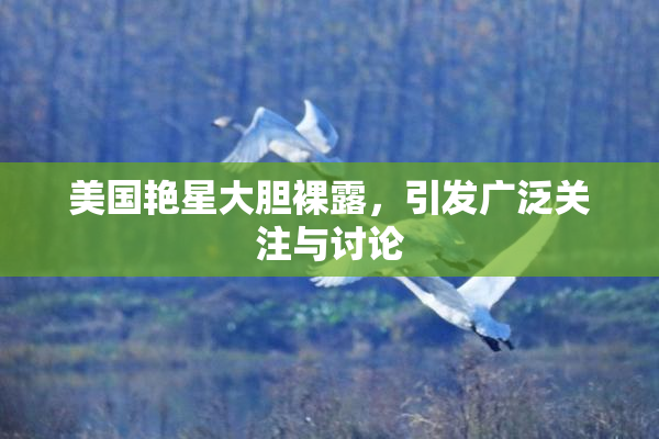 美国艳星大胆裸露，引发广泛关注与讨论