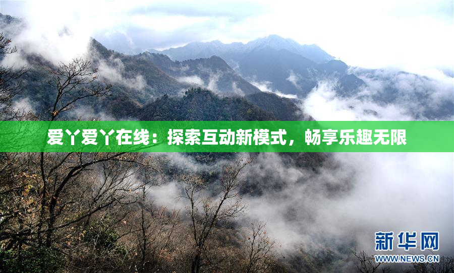 爱丫爱丫在线：探索互动新模式，畅享乐趣无限