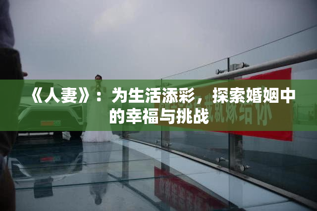 《人妻》：为生活添彩，探索婚姻中的幸福与挑战