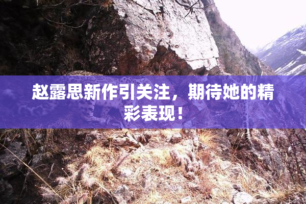 赵露思新作引关注，期待她的精彩表现！