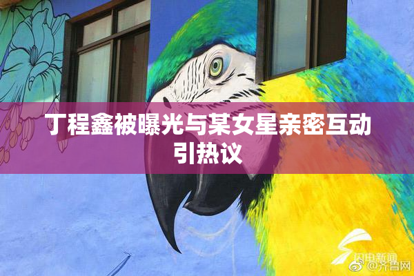 丁程鑫被曝光与某女星亲密互动引热议