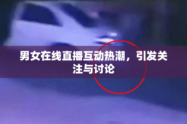 男女在线直播互动热潮，引发关注与讨论