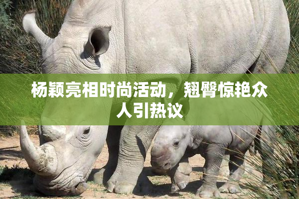 杨颖亮相时尚活动，翘臀惊艳众人引热议
