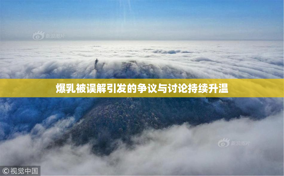 爆乳被误解引发的争议与讨论持续升温