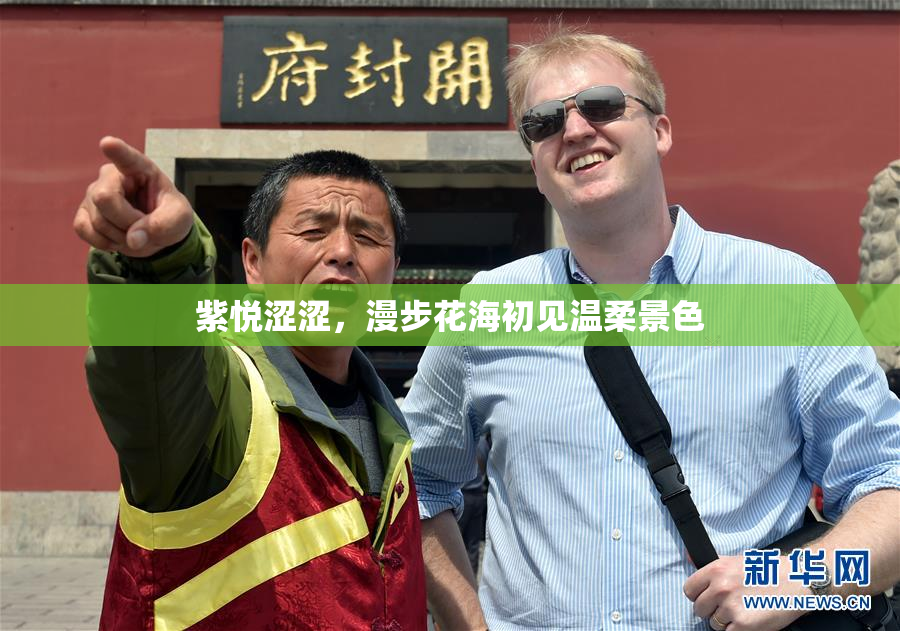 紫悦涩涩，漫步花海初见温柔景色