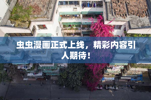 虫虫漫画正式上线，精彩内容引人期待！