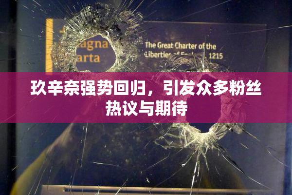 玖辛奈强势回归，引发众多粉丝热议与期待