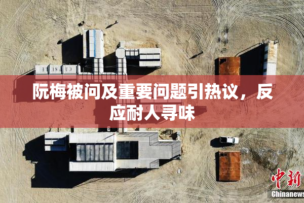 阮梅被问及重要问题引热议，反应耐人寻味