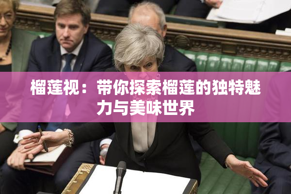 榴莲视：带你探索榴莲的独特魅力与美味世界