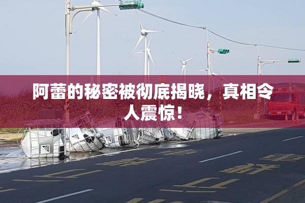 阿蕾的秘密被彻底揭晓，真相令人震惊！