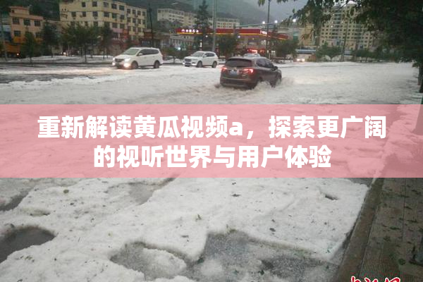 重新解读黄瓜视频a，探索更广阔的视听世界与用户体验