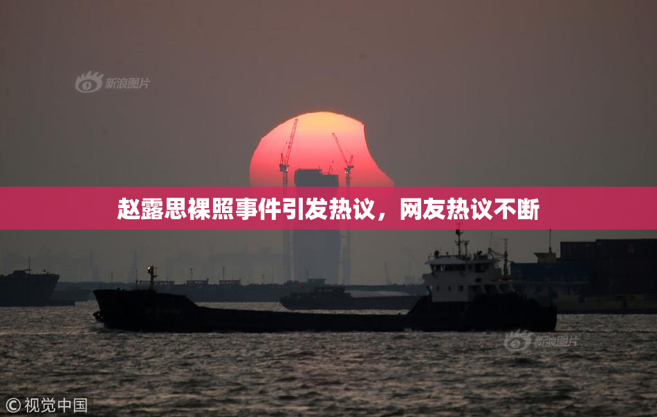 赵露思裸照事件引发热议，网友热议不断