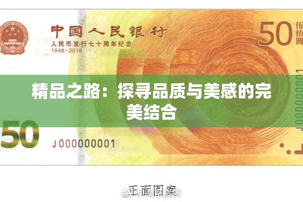 精品之路：探寻品质与美感的完美结合