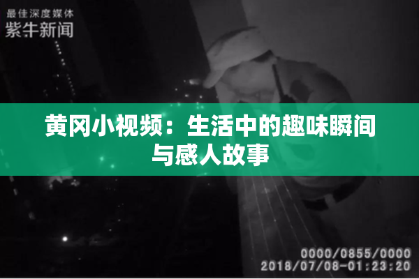 黄冈小视频：生活中的趣味瞬间与感人故事