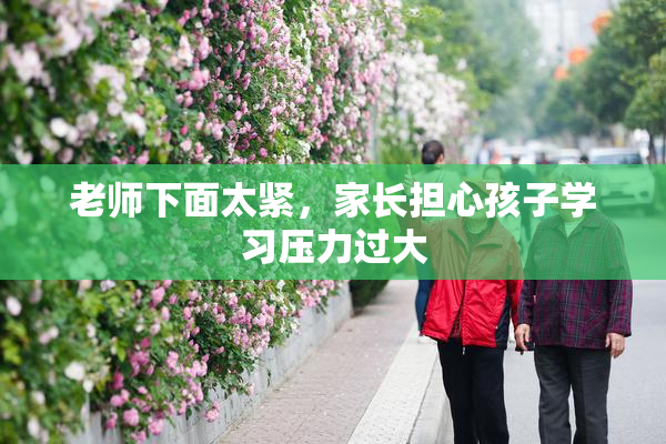 老师下面太紧，家长担心孩子学习压力过大