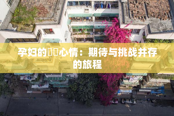 孕妇的乂乄心情：期待与挑战并存的旅程