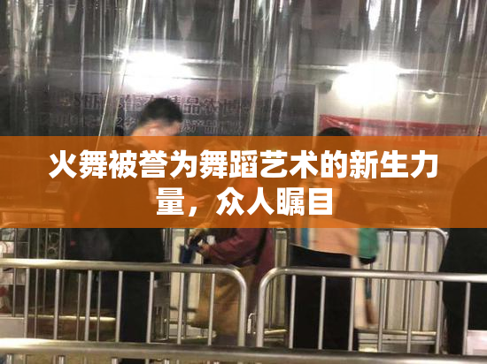 火舞被誉为舞蹈艺术的新生力量，众人瞩目