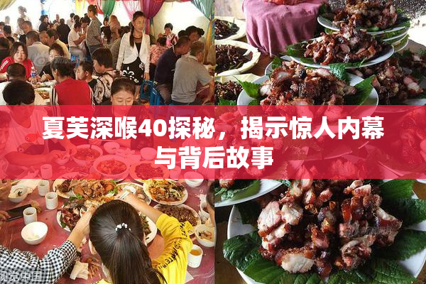 夏芙深喉40探秘，揭示惊人内幕与背后故事