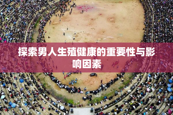 探索男人生殖健康的重要性与影响因素