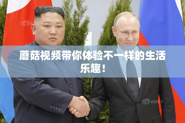 蘑菇视频带你体验不一样的生活乐趣！