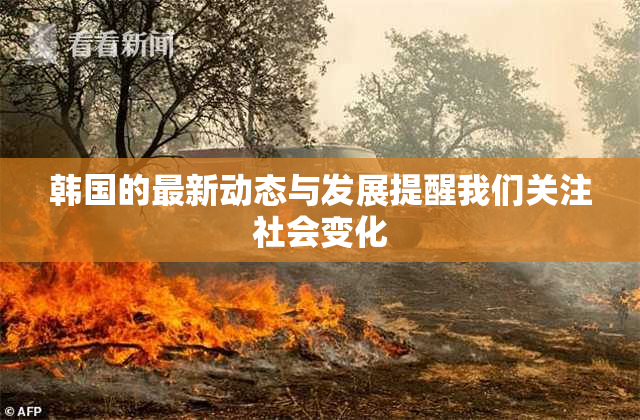 韩国的最新动态与发展提醒我们关注社会变化