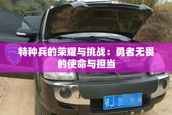 特种兵的荣耀与挑战：勇者无畏的使命与担当