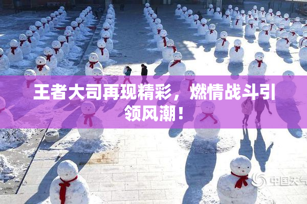 王者大司再现精彩，燃情战斗引领风潮！