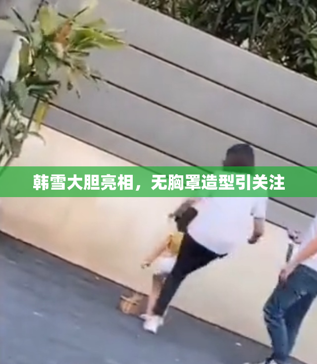 韩雪大胆亮相，无胸罩造型引关注