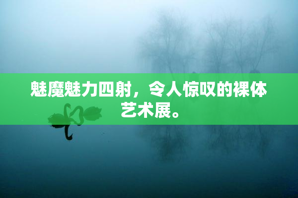 魅魔魅力四射，令人惊叹的裸体艺术展。