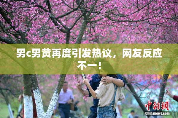 男c男黄再度引发热议，网友反应不一！