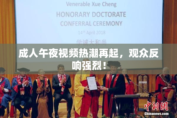 成人午夜视频热潮再起，观众反响强烈！