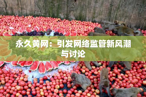 永久黄网：引发网络监管新风潮与讨论