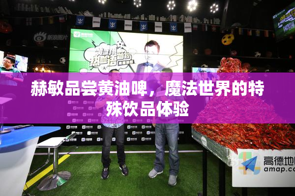 赫敏品尝黄油啤，魔法世界的特殊饮品体验
