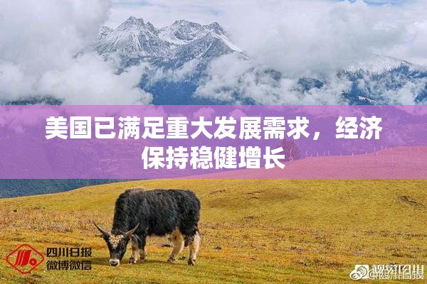 美国已满足重大发展需求，经济保持稳健增长