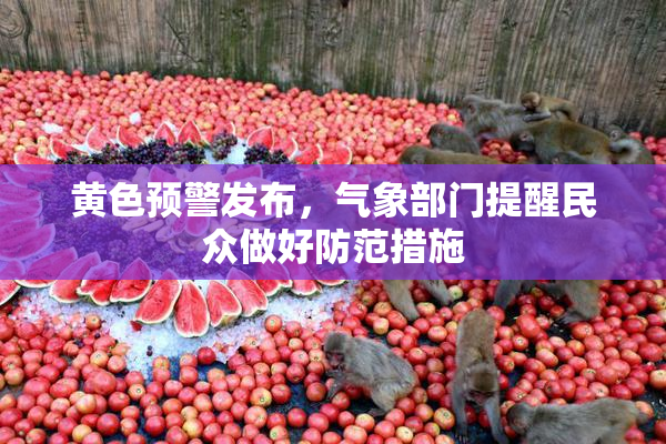黄色预警发布，气象部门提醒民众做好防范措施