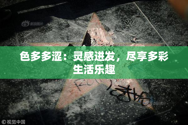 色多多涩：灵感迸发，尽享多彩生活乐趣