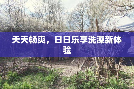 天天畅爽，日日乐享洗澡新体验