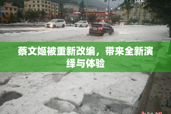 蔡文姬被重新改编，带来全新演绎与体验