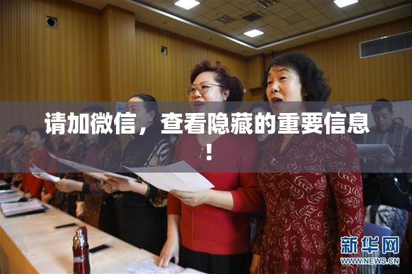 请加微信，查看隐藏的重要信息！